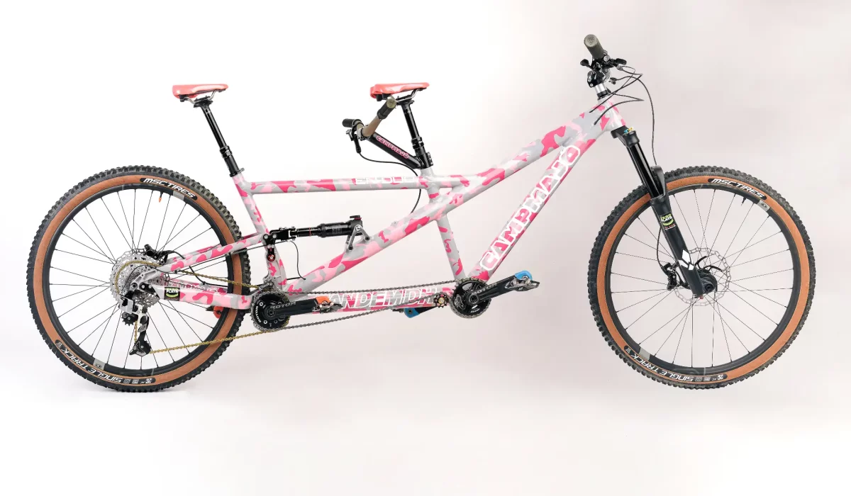 Double suspension tandem mountain bike CAMPMAJ BIKES